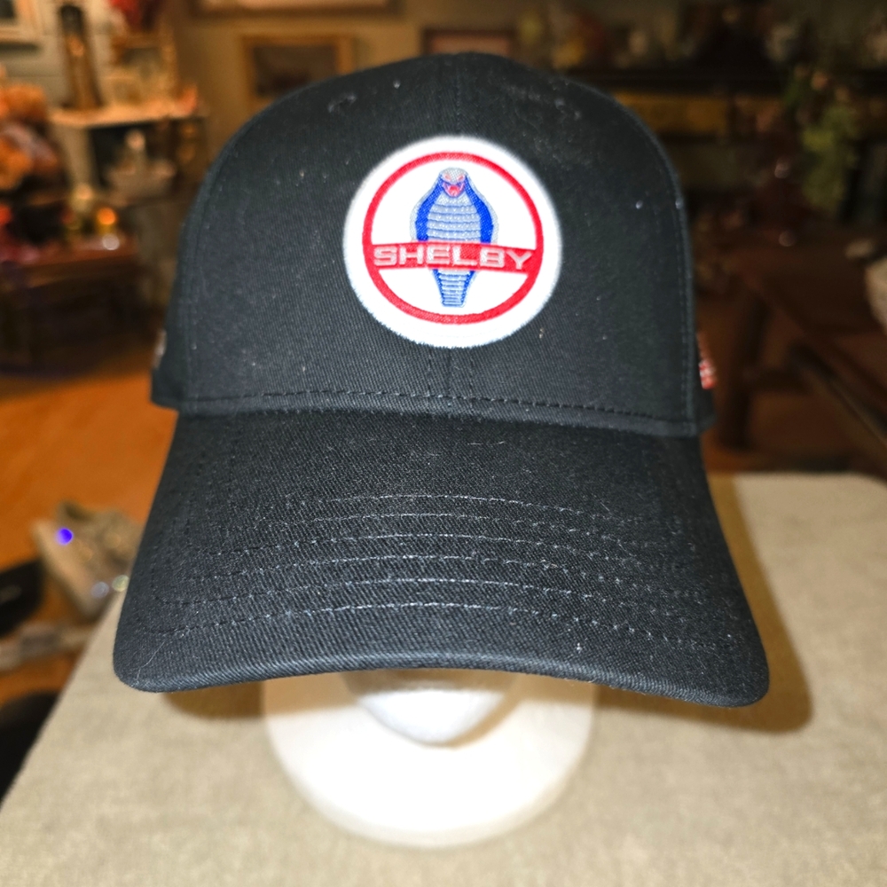 Shelby Black Cap with Logo VIP CAP
